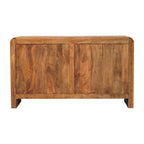 Aurelio Four Drawer Solid Wood Chest – Tiger Oak Finish