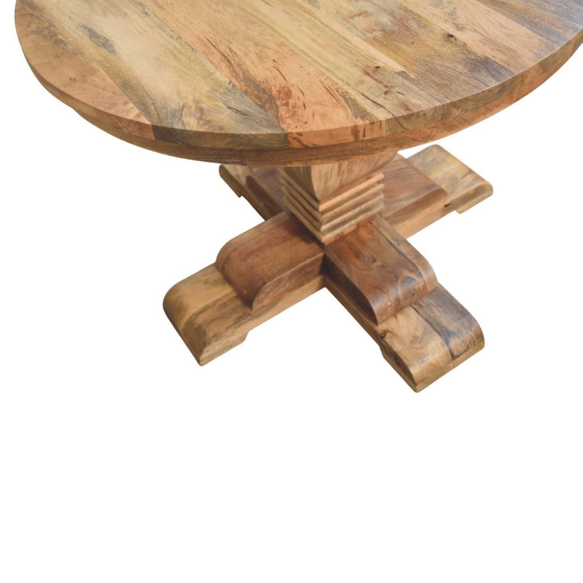 Valentina Round Solid Wood Dining Table