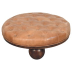 Sfera Solid Mango Wood Coffee Table – California Walnut Finish