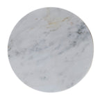 Marble Top Bulla Solid Mango Wood Side Table