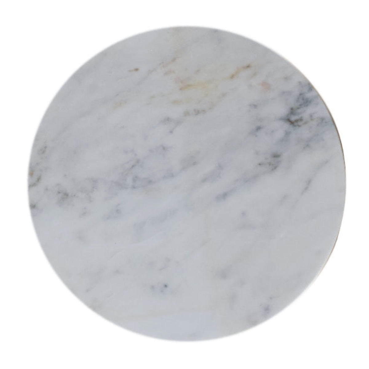 Marble Top Bulla Solid Mango Wood Side Table