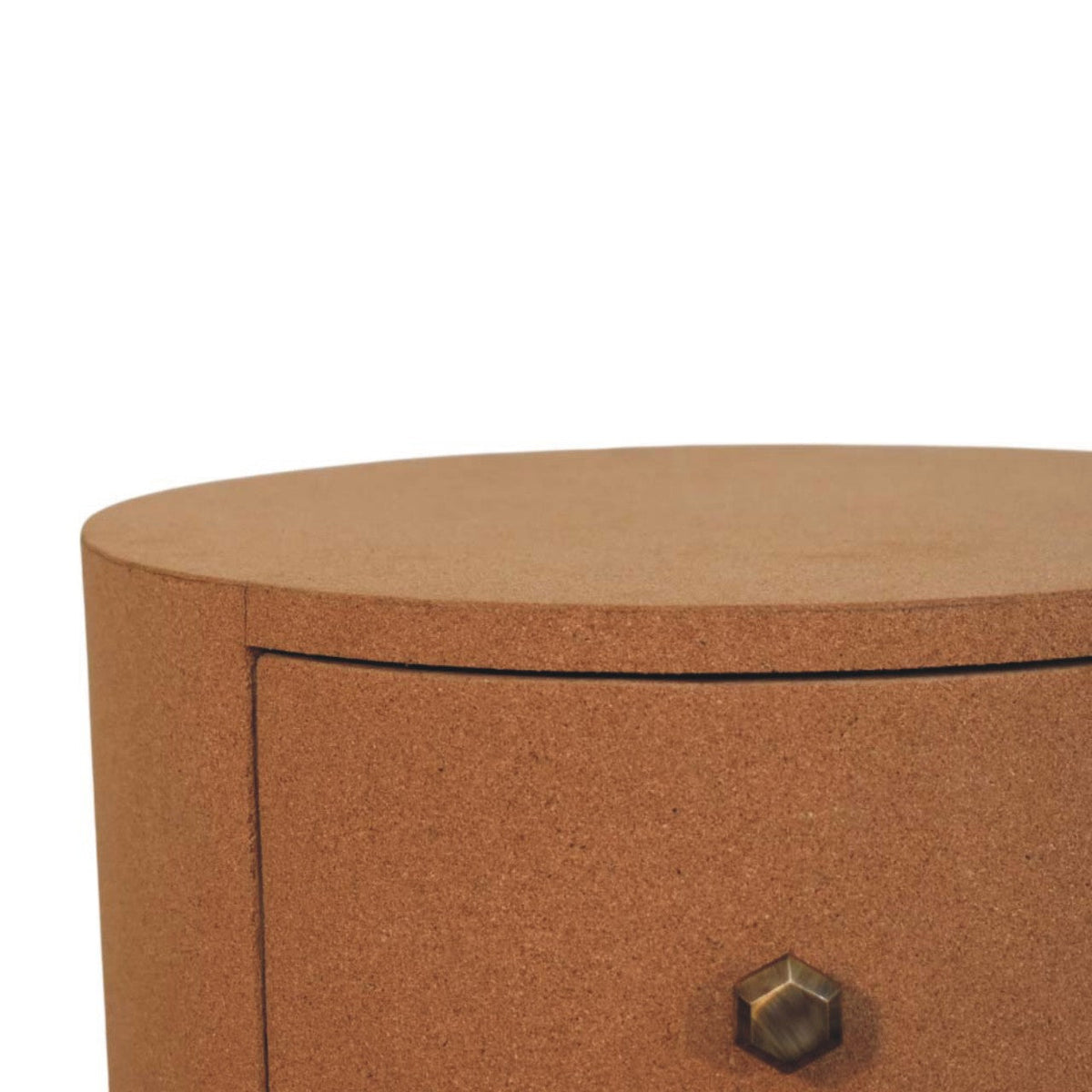 Maison Liège Cork & Solid Mango Wood Storage Chest – 3 Drawers