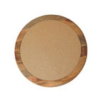 Spindle Rattan Solid Mango Wood Coffee Table – Oak-Ish Finish