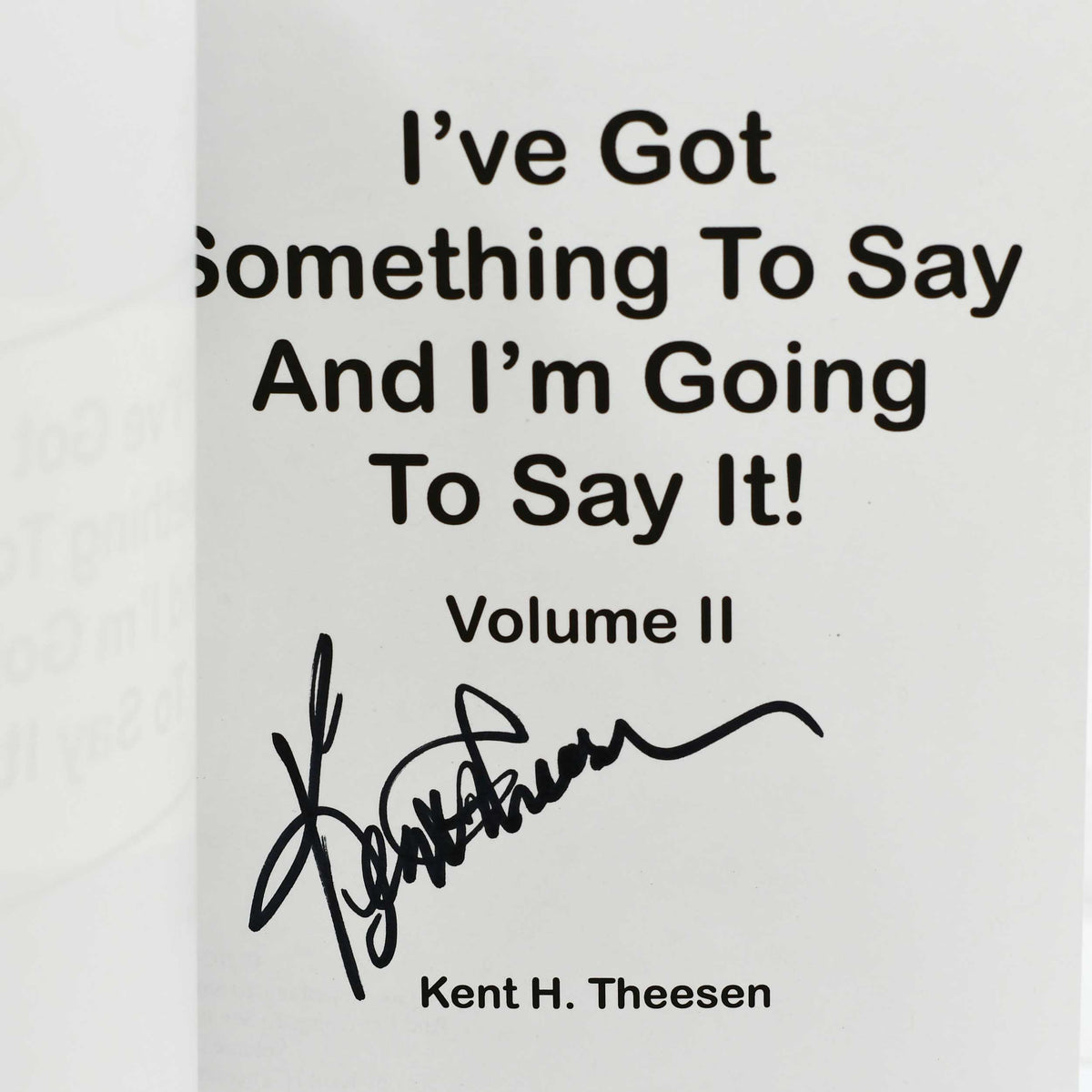 Kent Theesen Book Bundle | Tee-Sun Productions