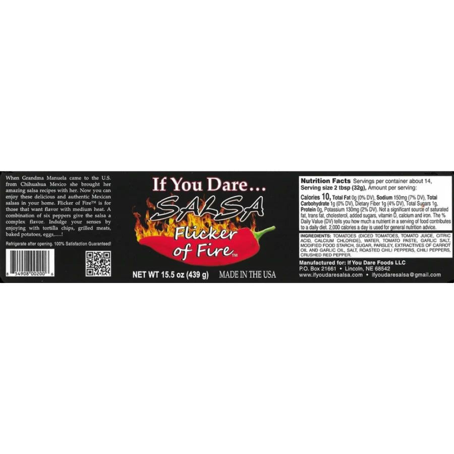 Spicy and Mild Salsa Bundle | 15.5 oz | If You Dare Foods