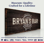 Beer Barrel Bar Sign