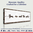 You, Me, And The Girls Sign