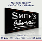 Billiards And Bar Sign II