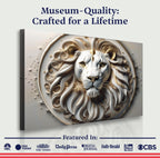 Majestic Lion Wall Art VI