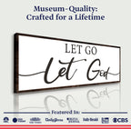 Let Go Let God Faith Sign III