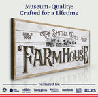 Personalized Farmhouse Sign V
