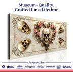 Vintage Skull Wall Art