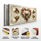 Vintage Skull Wall Art