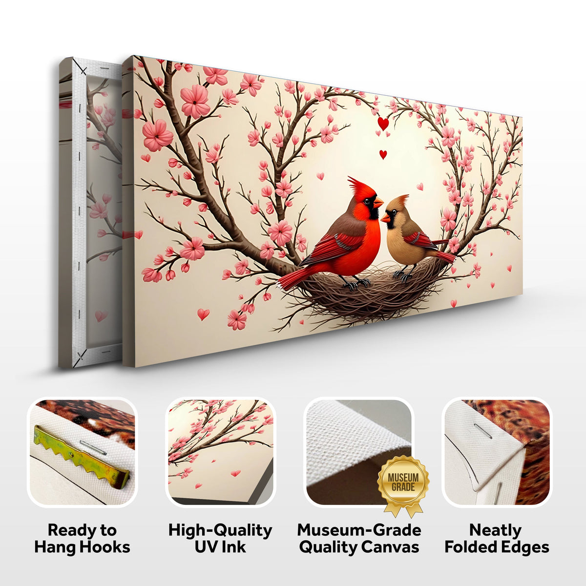 Cardinals Wall Art II