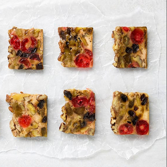 SALE | Grandma's Fruitcake Slices | Pack of 2 | 22 Slices | 18 oz | Beatrice Bakery