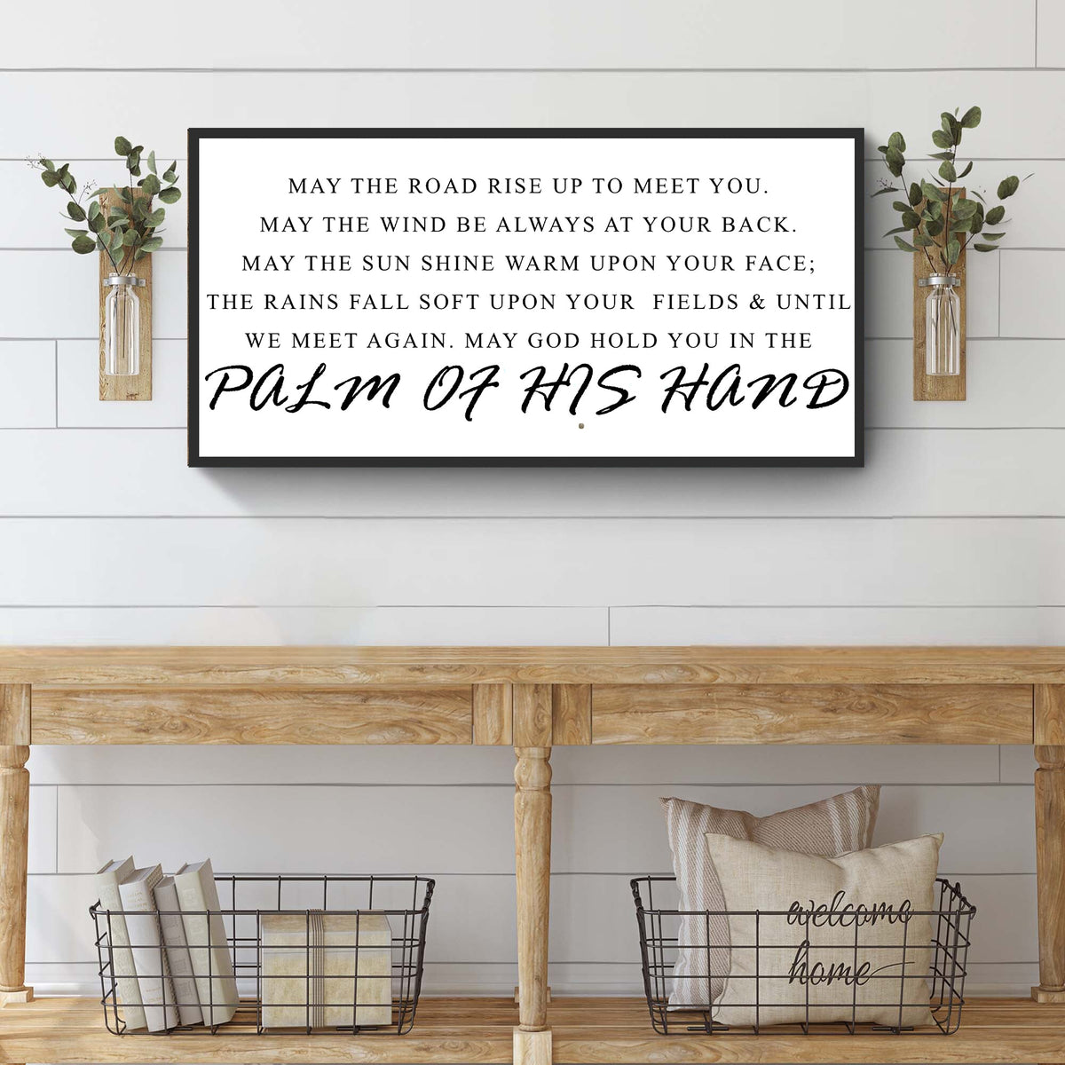 Irish Blessing Farmhouse Sign III