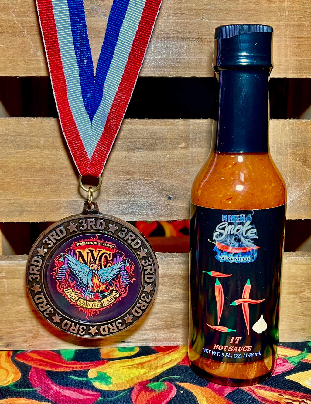 It - Cayenne Garlic Louisiana Table Sauce (Mild)