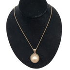 Mabe Pearl Silver Necklace | Jules Jewelbox