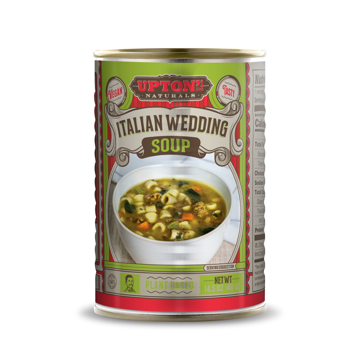 Upton's Naturals - Soup Vegan Italian Wedding (Pack of 8 14.5oz)