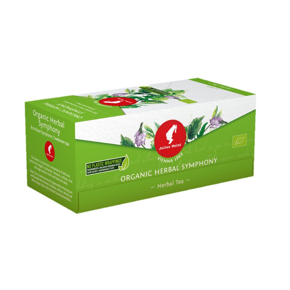 Julius Meinl Organic Herbal Symphony Tea Bags 25ct