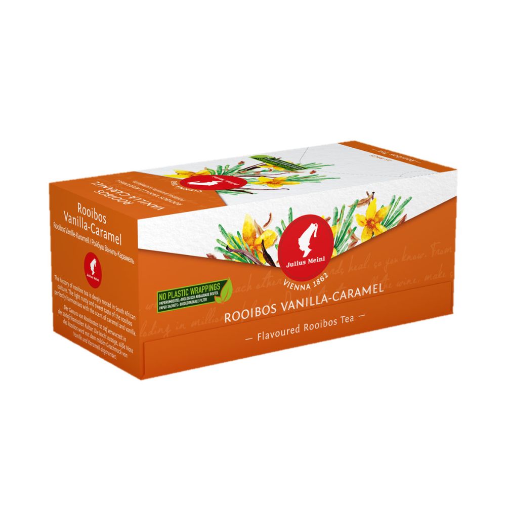Julius Meinl Vanilla Caramel Rooibos Tea Bags 25ct