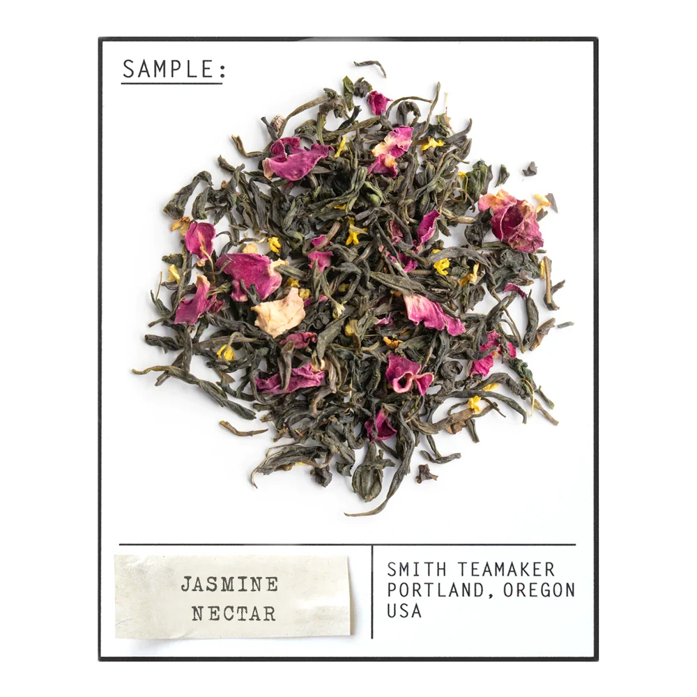 SMITH TEAMAKER - JASMINE NECTAR SEASONAL GREEN TEA BLEND NO. 20 (15 TEA BAGS, 1.06 OZ)