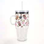 Jenna Bariatric Bestie x Sip-Sip Hooray! Collaboration Glass Cups