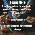 Poultry Shears for Kitchen and Grill Tool Set - Butcher BBQ