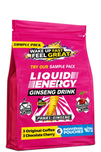Liquid Energy Ginseng Sample Pack - 6 Pouches