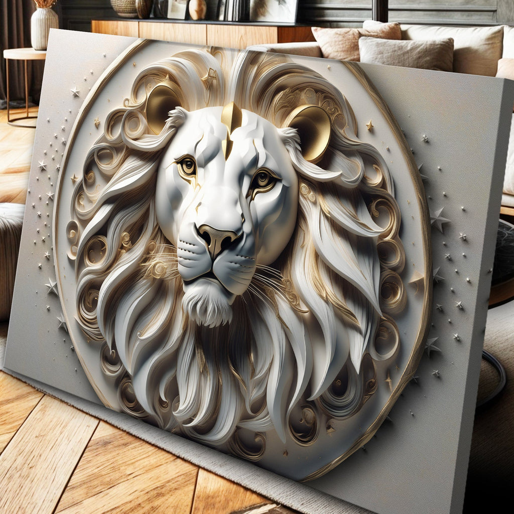 Majestic Lion Wall Art VI