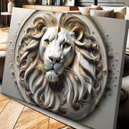 Majestic Lion Wall Art VI