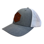 Leather Patch Trucker Hat