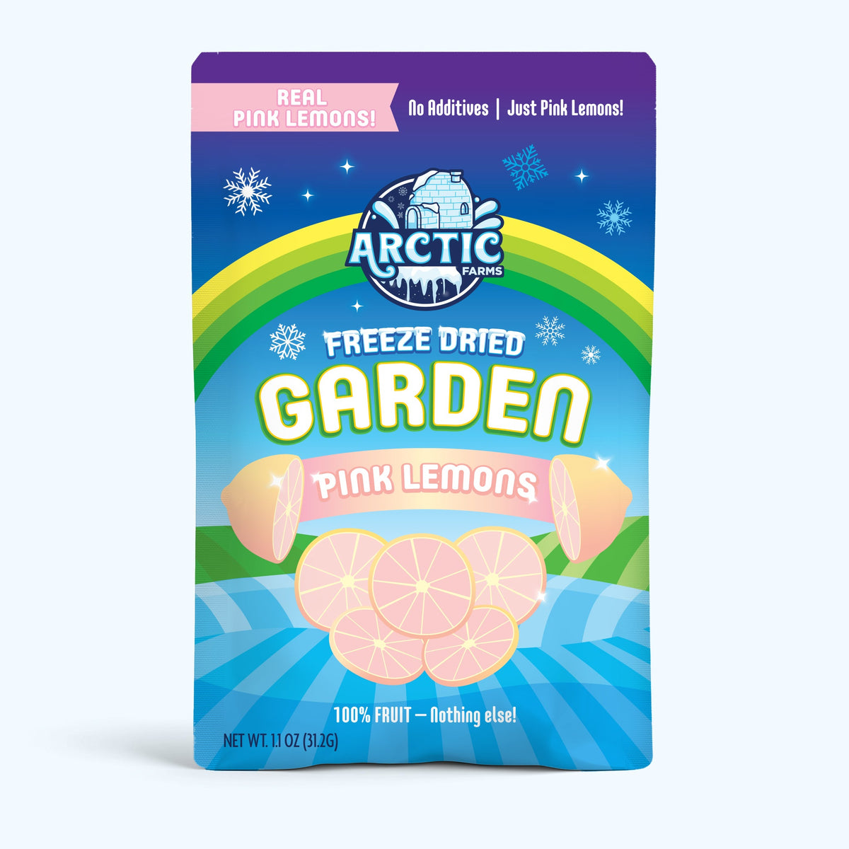 Freeze Dried Pink Lemon Slices