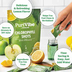 PuriVibe Chlorophyll & Lemon Juice Shots