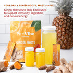 PuriVibe Pineapple Ginger Shots