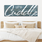 Let's Cuddle Sign