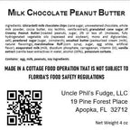 Milk Chocolate Peanut Butter Fudge