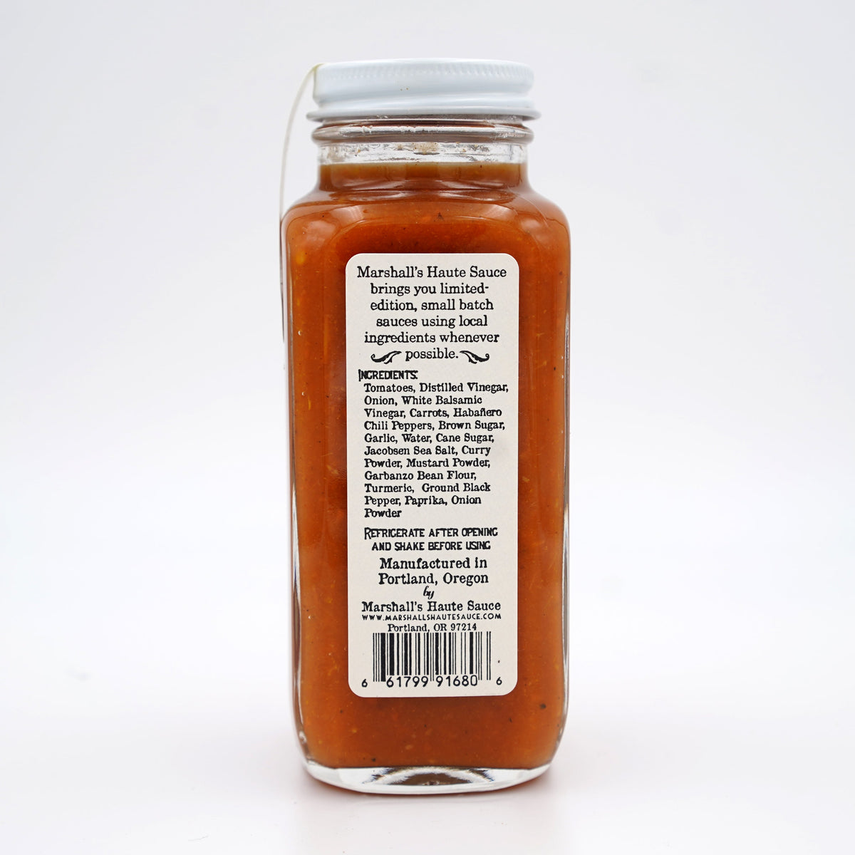 Habanero Carrot Curry- Habanero Hot Sauce