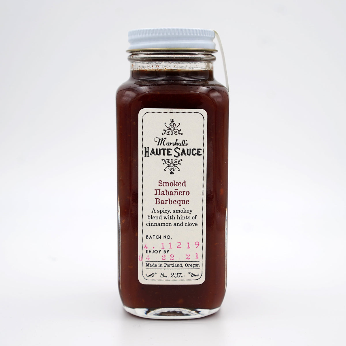 Smoked Habenero Barbeque- BBQ Sauce, Award Winning BBQ Sauce
