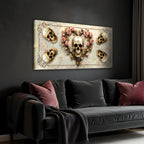 Vintage Skull Wall Art