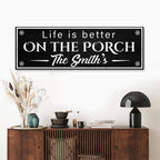 Family Name Porch Sign