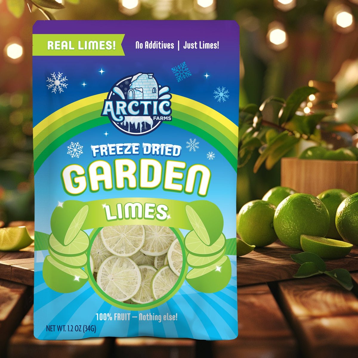 Freeze Dried Lime Slices