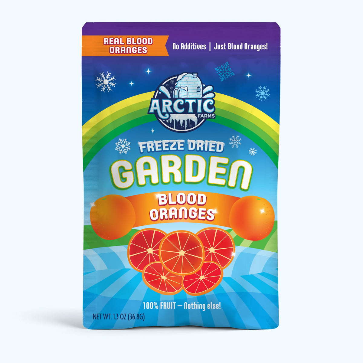 Freeze Dried Blood Orange Slices