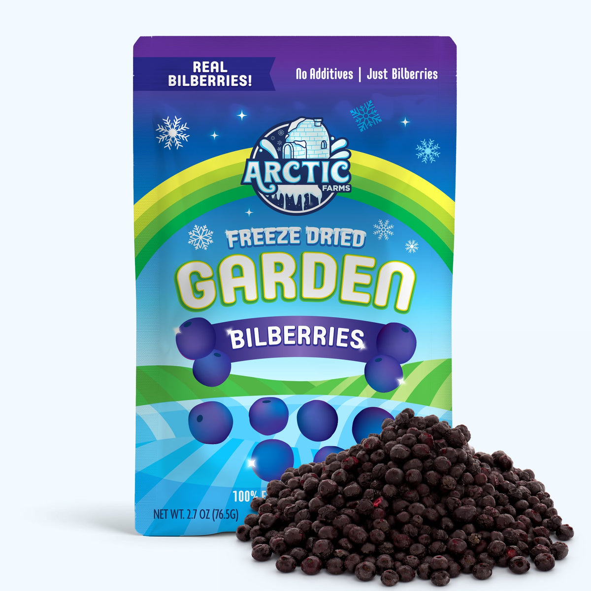 Freeze Dried Wild Bilberries
