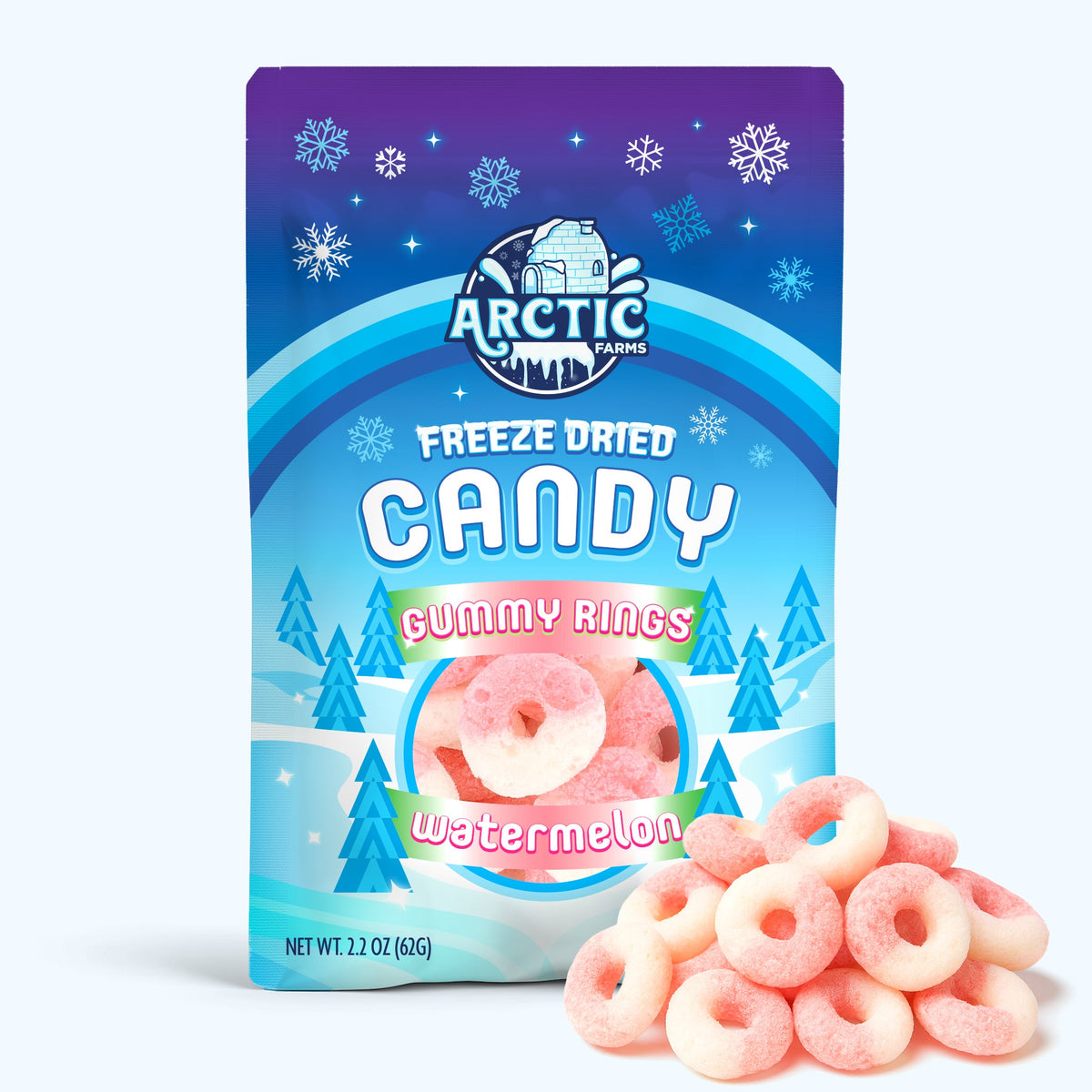Freeze Dried Gummy Rings