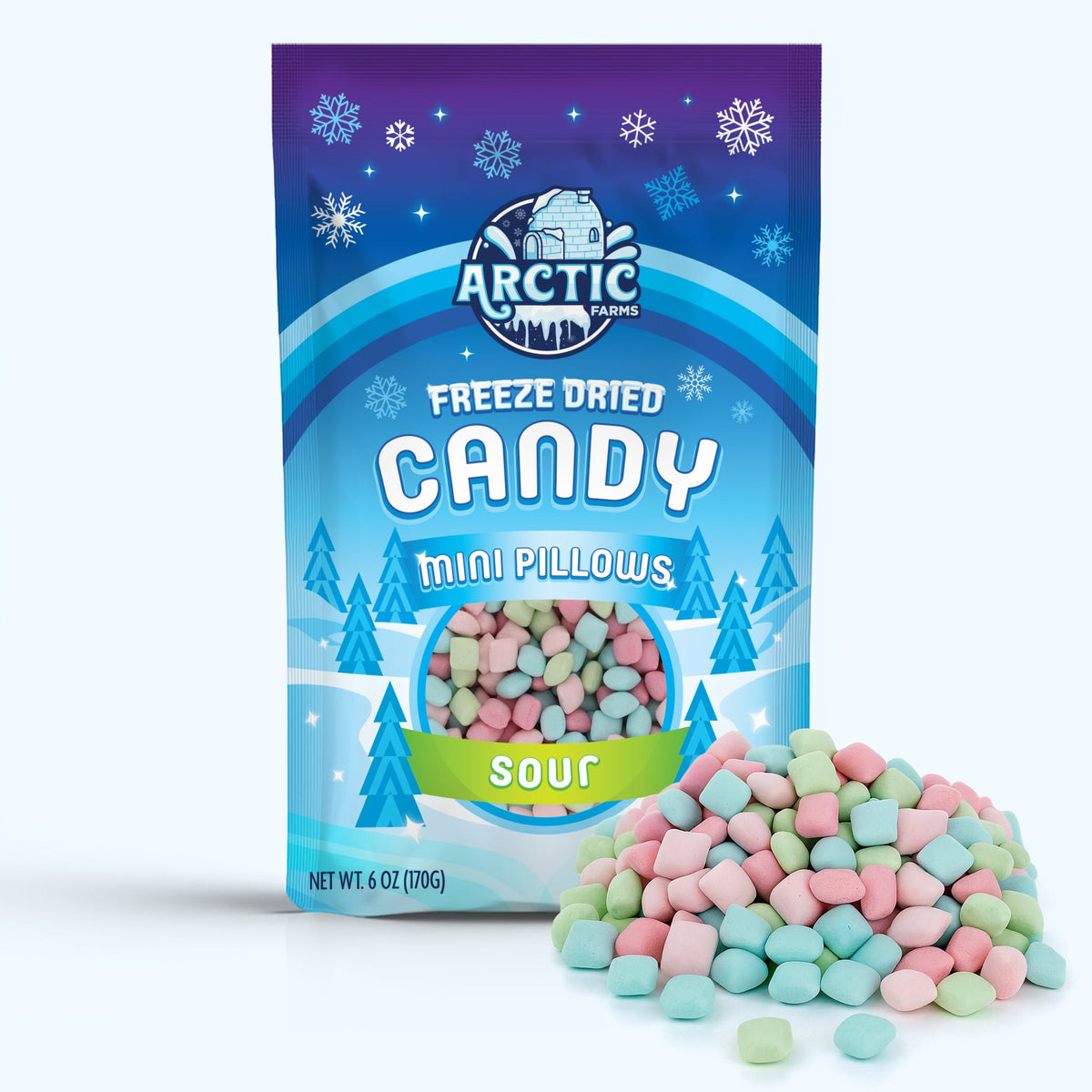 Freeze Dried Mini Pillows Candy