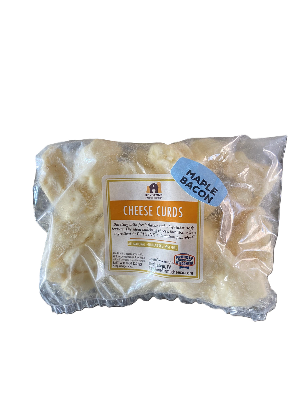 Cheese Curds - Maple Bacon