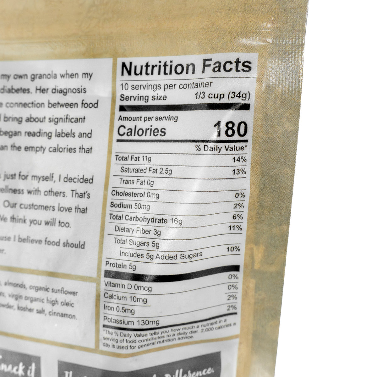 SALE CLOSE DATED | Maple Cinnamon Granola | 12 oz | Grounded Granola