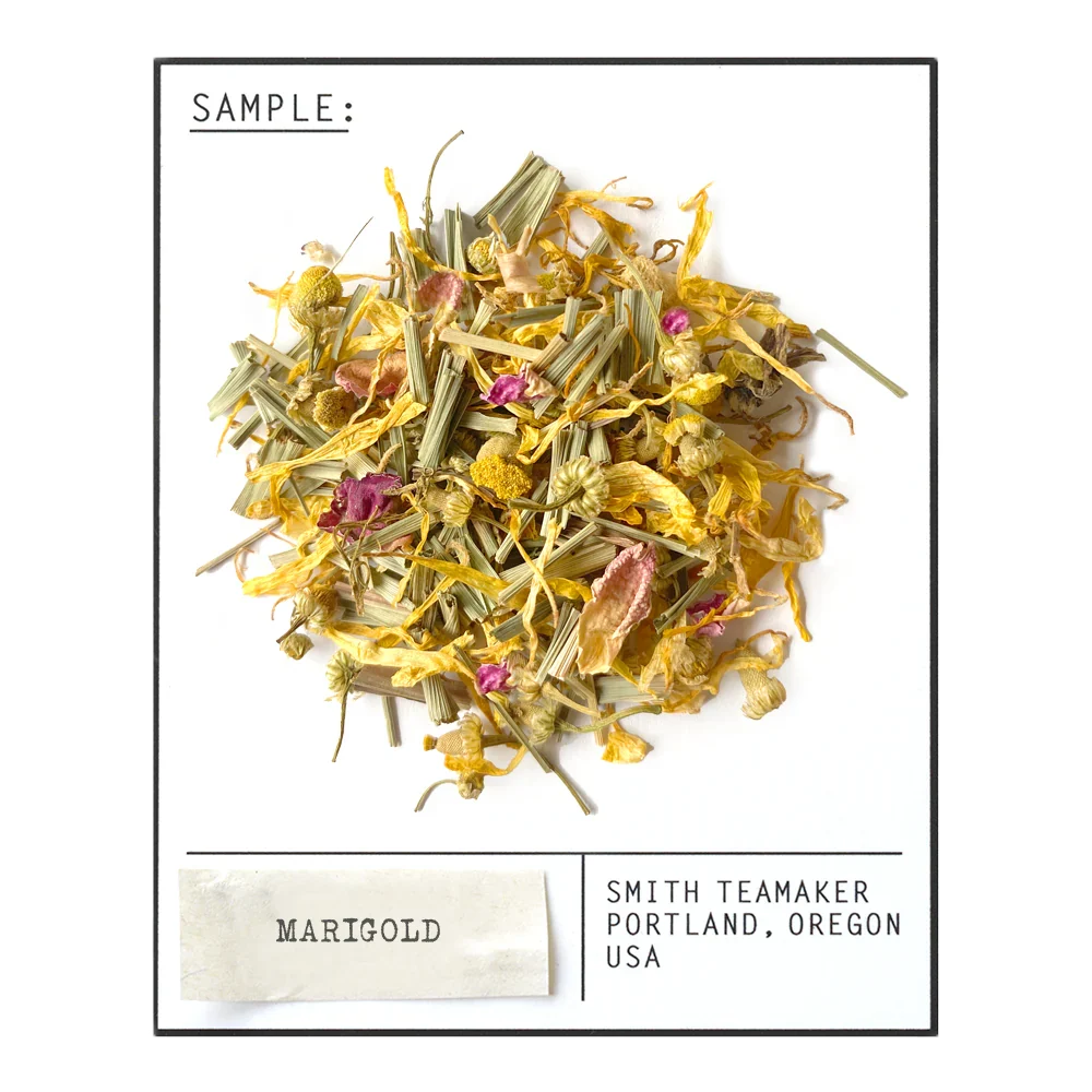 SMITH TEAMAKER - MARIGOLD SEASONAL HERBAL TEA BLEND NO. 53 (15 TEA BAGS, 1.26 OZ)