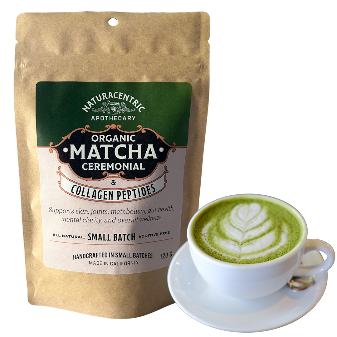 Organic Ceremonial Matcha & Collagen Peptides